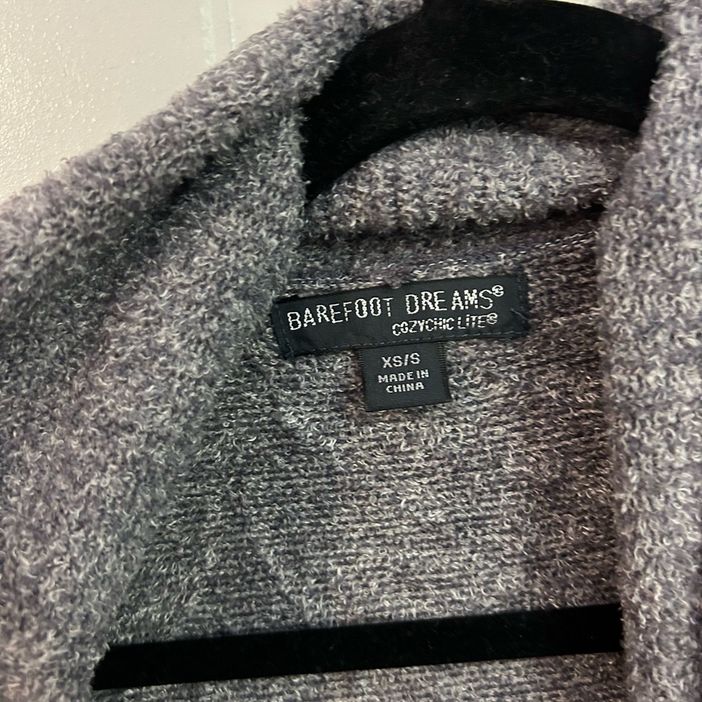 Barefoot Dreams Cozychic Lite Cardigan- size Xs/S - Picture 2 of 4